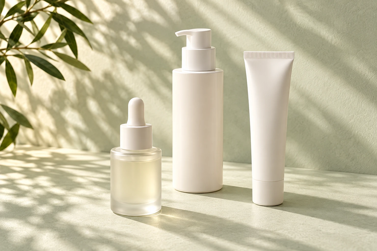 Dermocosmetics — illustrative packaging concept